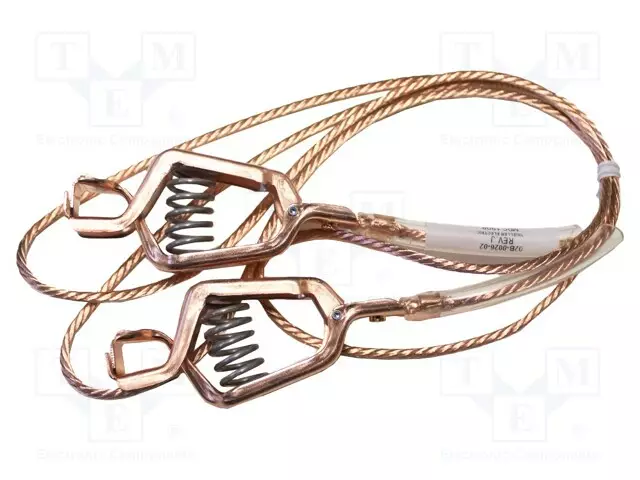 MAADOITUSJOHTO - MOLEMMIN PUOLIN,KROKOTIILIPURISTIN - PIT: 254MM - Mittausjohdot - AI-000151-10 - 1