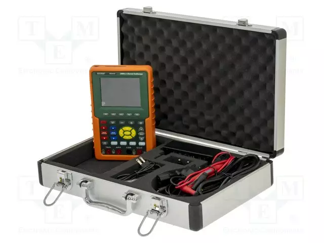 KANNETTAVA OSKILLOSKOOPPI - 20MHZ - 8BIT - VÄRI,LCD 3,8" - CH: 2 - Kannettavat oskilloskoopit - MS420 - 1