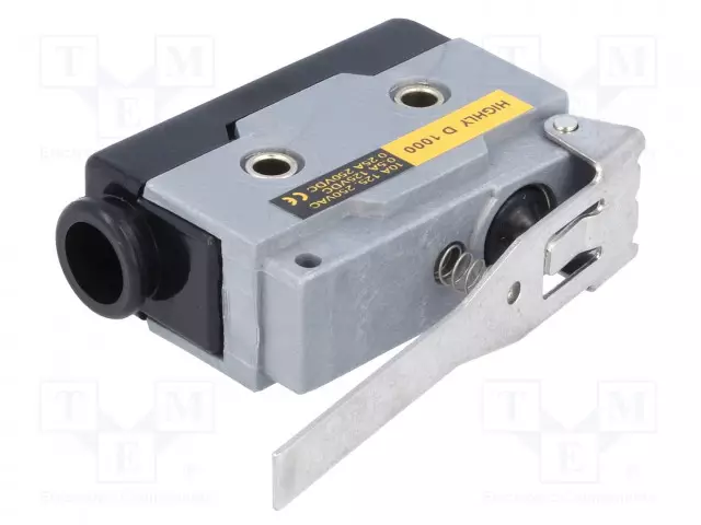 MIKROKYTKIN SNAP ACTION - 10A/250VAC - VIVUN KANSSA - SPDT - ON-(ON) - SANP ACTION mikrokytkimet - D1000 - 1