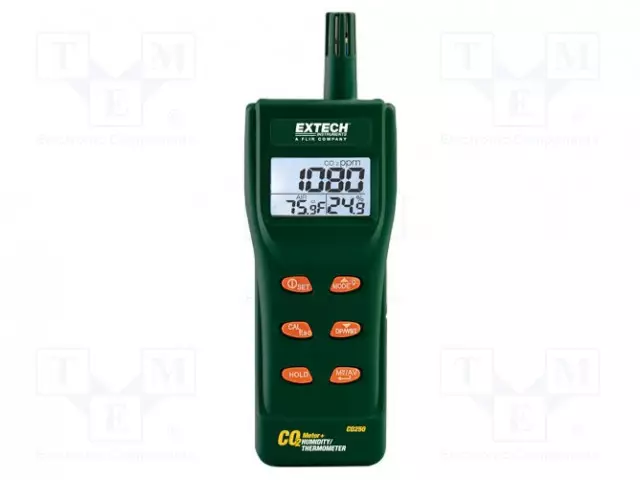 MITTARI: CO2- LÄMPÖTILA- JA KOSTEUS--10÷60°C - LIITÄNTÄ: RS232 - Kaasumittarit ja -dataloggerit - CO250 - 1