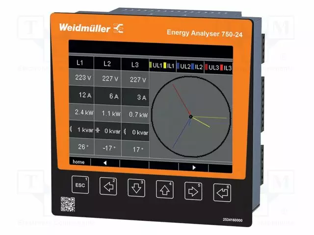 MITTARI: ENERGIALAADUN ANALYSAATTORI - Digitaaliset paneelimittarit - 2534160000-WEI-0 - 1