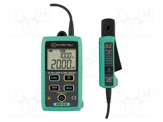 MITTARI: VIRTASILMUKKA - PIHTIMÄINEN - ØJOH: 6MM - LCD - -10÷50°C - Pihtimittarit - KEW2510 - 1