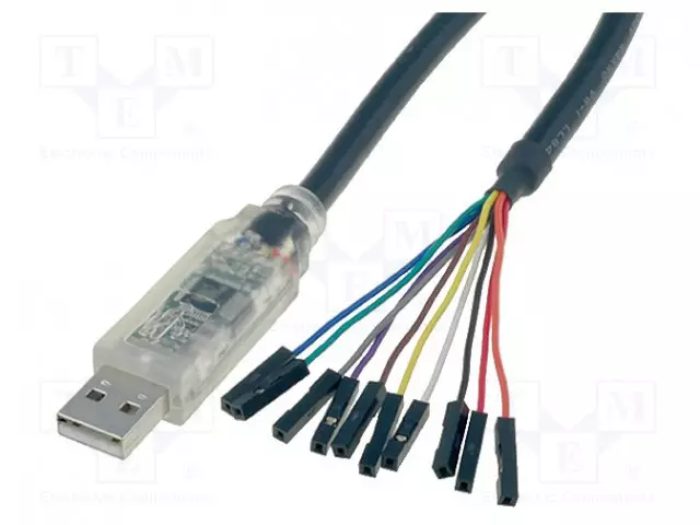 MODUULI: INTEGROITU, KAAPELI-MPSSE,USB - 0,5M - 3,3VDC - USB moduulit - C232HM-DDHSL-0 - 1