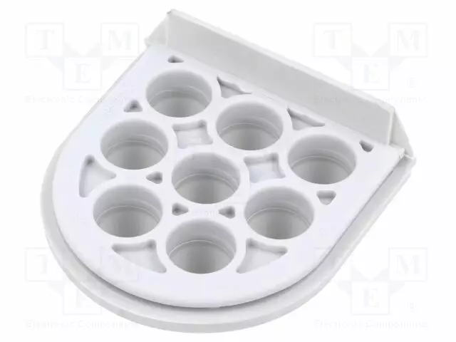 MONIREIKÄINEN LÄPIVIENTIRENGAS - AUKK.LKM: 8 - 25KPL - 13MM - Läpivientirenkaat - RITTAL-4316000 - 1