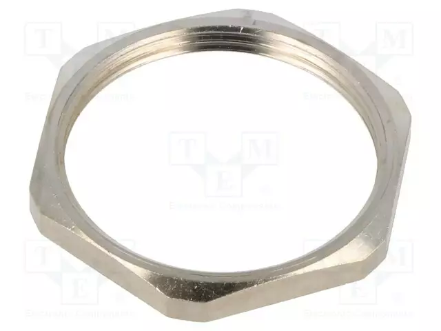 MUTTERI - PG29 - KIERRE: PG - PINNOITE: NIKKELI - AVAIN: 41MM - MESSINKI - Punosten lisätarvikkeet - AN-8800290 - 1