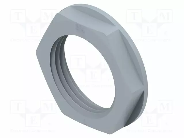MUTTERI - NPT3/4" - POLYAMIDI - 33MM - HARMAA - KIERRE: TUUMA-NPT - Läpivientikappaleiden mutterit - 1SNG607035R0000 - 1