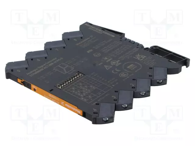 MUUNTAJA: ANALOGISET SIGNAALIT - DIN-KISKOLLE - 24VDC - -25÷70°C - Teollisuus mittamuuntimet ja erottimet - 1176000000 - 1