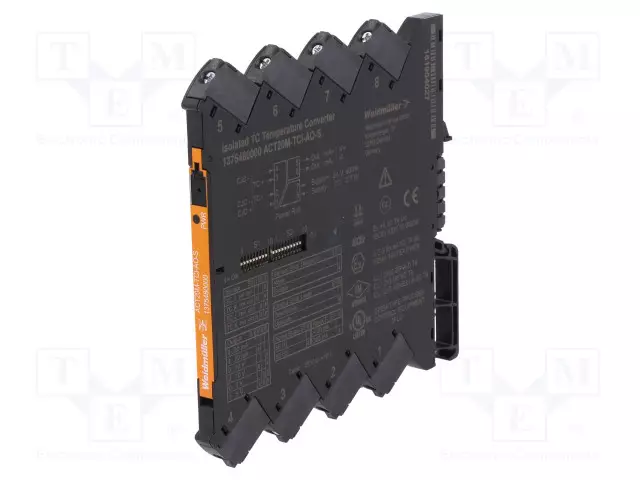 MUUNTAJA: LÄMPÖTILA-24VDC - OUT 1: 0÷10V,0÷20MA,0÷5V,4÷20MA - Teollisuus lämpötila-anturit & muuntimet - 1375480000 - 1