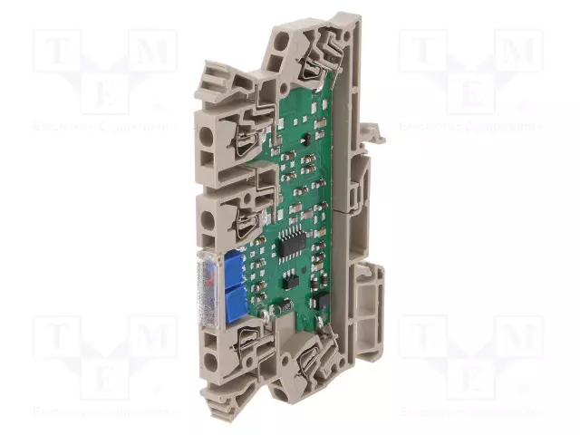 MUUNTAJA: LÄMPÖTILA-PT100 - 9÷30VDC - 6X91X63,2MM - LÄMP: -25÷50°C - Teollisuus mittamuuntimet ja erottimet - 8425720000 - 1