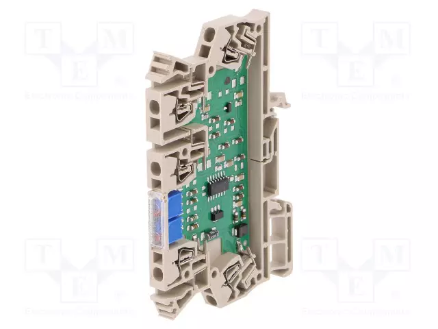 MUUNTAJA: LÄMPÖTILA-PT100 - 9÷30VDC - 6X91X63,2MM - LÄMP: -25÷50°C - Teollisuus mittamuuntimet ja erottimet - 8473000000 - 1