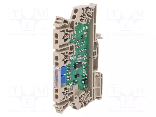 MUUNTAJA: LÄMPÖTILA-PT100 - 9÷30VDC - 6X91X63,2MM - LÄMP: -25÷50°C - Teollisuus mittamuuntimet ja erottimet - 8604420000 - 1