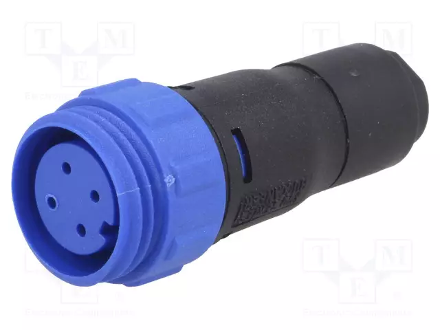 NAARASLIITIN - PIN: 4 - 125V - ILMAN LIITOKSIA - PX liittimet - PX041104S4550 - 1