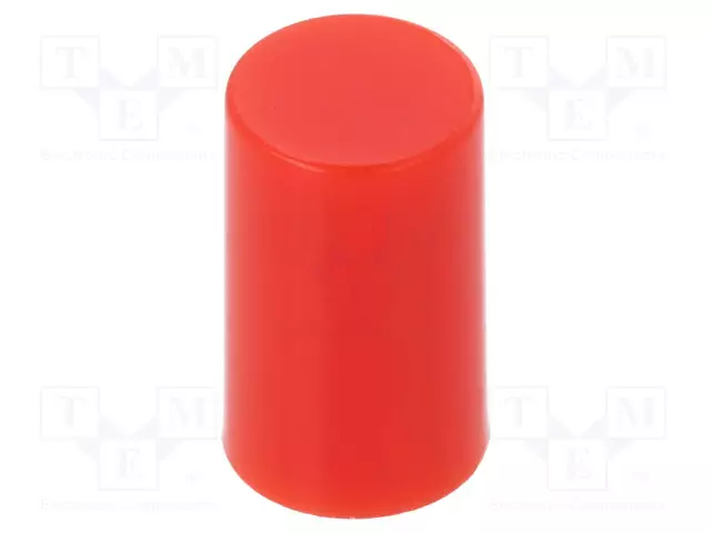 NÄPPÄIN - 15,4MM - PYÖREÄ - PUNAINEN - TACT mikrokytkimet - BTNKSC940 - 1