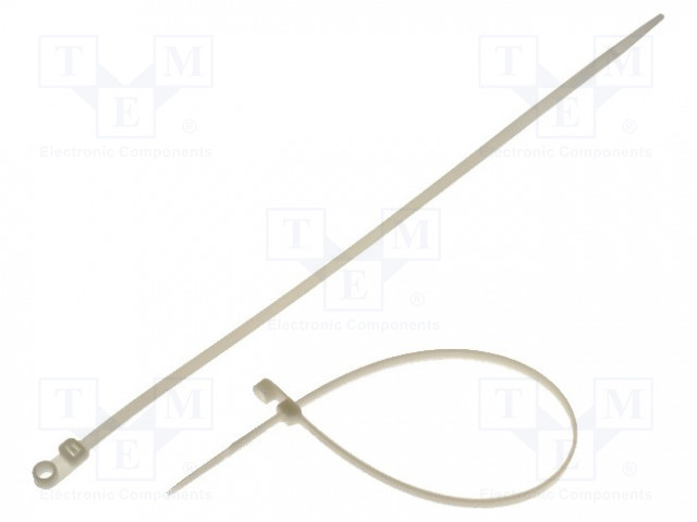 NIPPUSIDE - ASENNUSREIÄLLÄ - L: 300MM - W: 4,8MM - LUONNOLLINEN - 215,5N - Nippusiteet - TCV-300 - 1