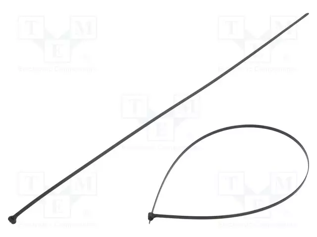 NIPPUSIDE - VARUSTETTU METALLIKIINNITYKSELLÄ - L: 780MM - W: 7MM - Nippusiteet - BT9LH-L0 - 1