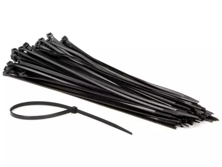 NYLON CABLE TIE SET - 4.8 x 300mm - BLACK (100pcs) - Eristysteipit ja -nauhat - ECTB300 - 1