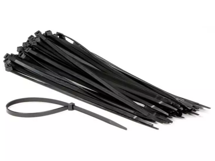 NYLON CABLE TIE SET - 7.8 x 400mm - BLACK (100pcs) - Eristysteipit ja -nauhat - ECTB400 - 1