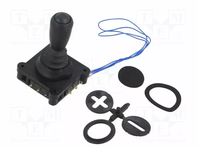 OHJAUSVIPU - ASENNOT: 1 - DC-KUORM.@R: 4A/30VDC - Ø22MM - IP67 - Joystick-kytkimet - 1D16J1500 - 1