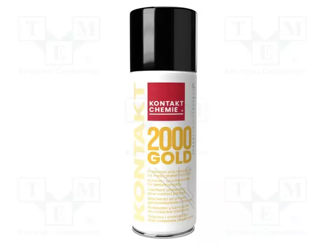 ÖLJY - VÄRITÖN - AEROSOLI - PURKKI - KONTAKT GOLD 2000 - 200ML - Voitelukemikaalit ja öljyt - 2000GOLD200 - 1