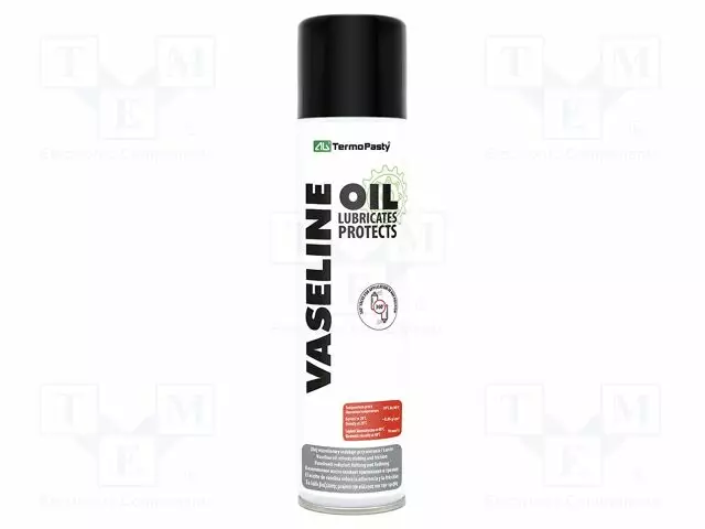 ÖLJY - VÄRITÖN - VASELIINI - AEROSOLI - PURKKI - 300ML - Voitelukemikaalit ja öljyt - OIL-VAS300 - 1