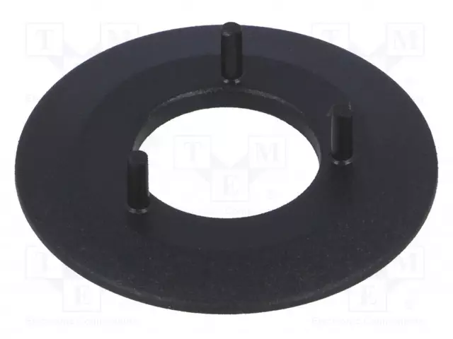 OSOITTIMELLA VARUSTETTU LAIPPA - ABS - MUSTA - SISÄÄNTYÖNNETTY - Potentiometrien nupit - A7331010 - 1