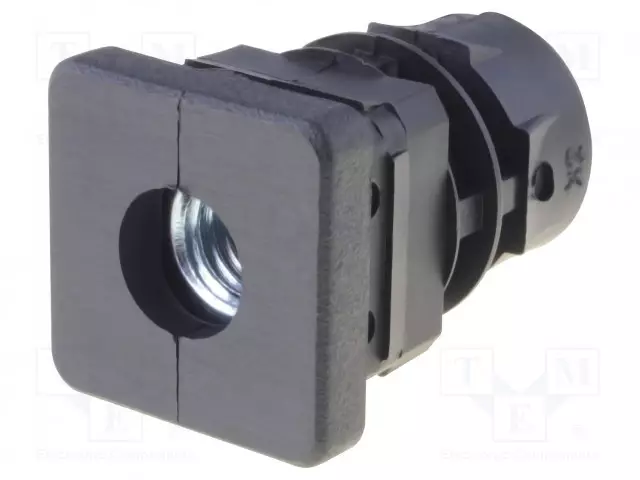 JALKOJEN KIINNITYKSEEN,PROFIILEIHIN - RUNKO: MUSTA - H: 34MM - 3000N - Laitejalkojen lisätarvikkeet - NDL.Q-25X2-M10 - 1