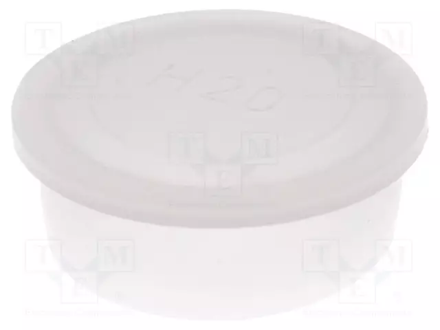PÄÄTYTULPPA: PUOLILÄPIKUULTAVA - ULKOHALK: 35,5MM - H: 12MM - LDPE - Tapit ja hylsyt - KSH20 - 1