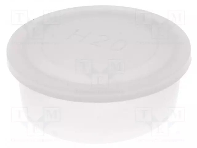 KANNE - RUNKO: PUOLILÄPIKUULTAVA - ULKOHALK: 59,6MM - H: 18MM - LDPE - Tapit ja hylsyt - KSH40 - 1
