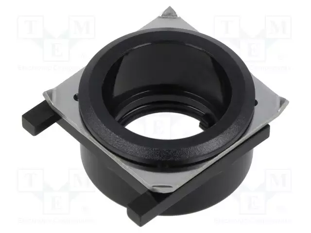 PAINIKEKOTELO - 22MM - 61 - Ø22,5MM - P.MITAT: Ø25MM - RUNKO: MUSTA - Taulukytkimien lisävarusteet - 61-9932.10 - 1