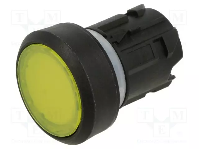 PAINOKYTKIN - 22MM - ASENNOT: 1 - KELTAINEN - KYLLÄ - LITTEÄ - Taulukytkimet, standardi 22mm - 3SU1001-0AB30-0AA0 - 1