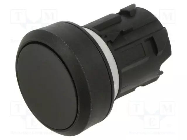 PAINOKYTKIN - 22MM - ASENNOT: 1 - MUSTA - IP66,IP67,IP69K - Taulukytkimet, standardi 22mm - 3SU1000-0AB10-0AA0 - 1