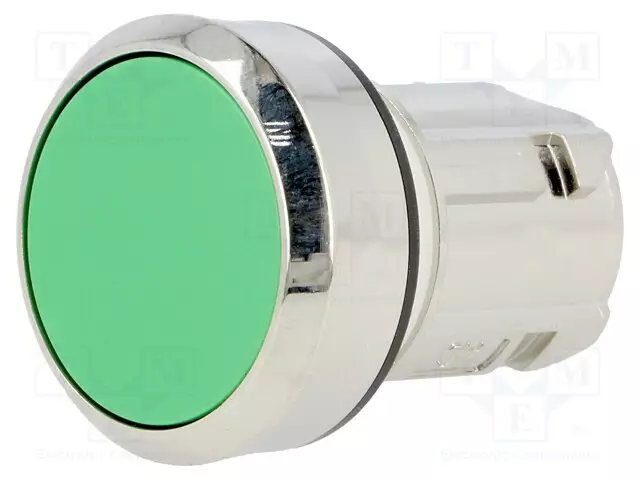 PAINOKYTKIN - 22MM - ASENNOT: 1 - VIHREÄ - EI OLE - IP67 - Taulukytkimet, standardi 22mm - 3SU1050-0AB40-0AA0 - 1