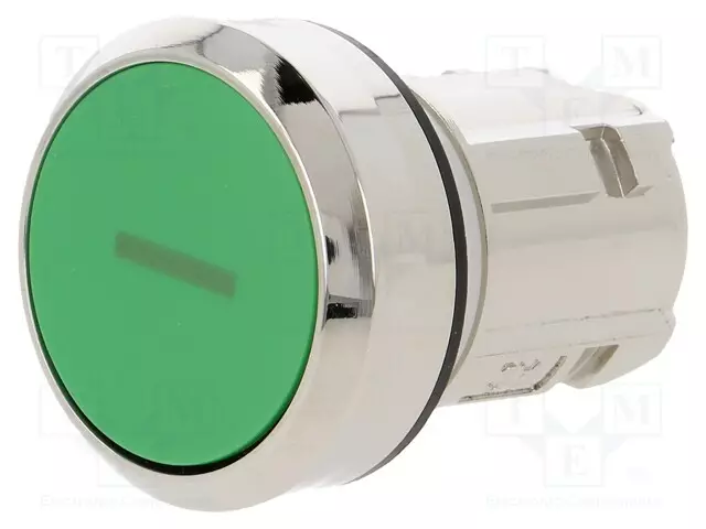 PAINOKYTKIN - 22MM - ASENNOT: 1 - VIHREÄ - EI OLE - IP67 - Taulukytkimet, standardi 22mm - 3SU1050-0AB40-0AC0 - 1