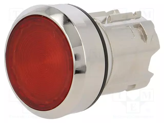 PAINOKYTKIN - 22MM - ASENNOT: 2 - PUNAINEN - IP67 - LITTEÄ - Taulukytkimet, standardi 22mm - 3SU1051-0AA20-0AA0 - 1