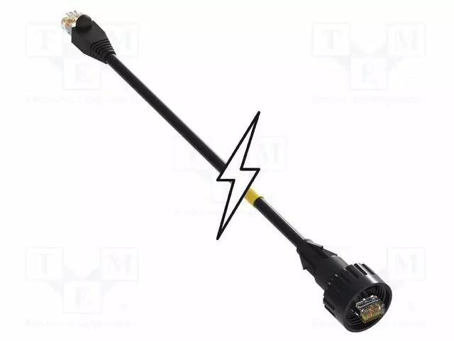 PATCH KAAPELI - 1M - 24AWG - RJ45 Ethernet kaapelit - ENS2135M010-MOL-0 - 1