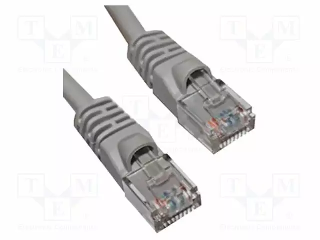 PATCH KAAPELI - CAT 5E - MOLEMMIN PUOLIN - 4572MM - HARMAA - 24AWG - RJ45 Ethernet kaapelit - BC5UG015F-BEL-0 - 1