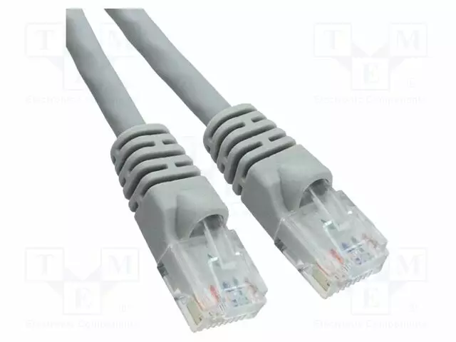 PATCH KAAPELI - CAT 6 - MOLEMMIN PUOLIN - 1524MM - HARMAA - 24AWG - RJ45 Ethernet kaapelit - BC6UG005F-BEL-0 - 1