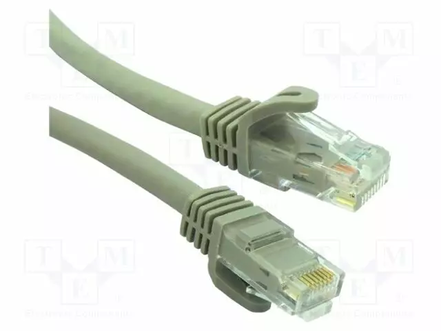 PATCH KAAPELI - CAT 6A - MOLEMMIN PUOLIN - 610MM - HARMAA - RJ45 Ethernet kaapelit - BC1UG002F-BEL-0 - 1