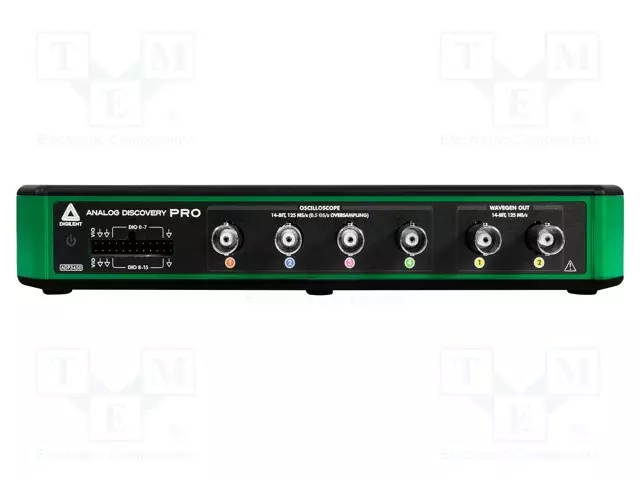 PC-OSKILLOSKOOPPI - 55MHZ - CH: 4 - 32KPTS/CH - EROTUSKYKY: 14BIT - 25V - Digitaaliset PC oskilloskoopit - 471-040 - 1