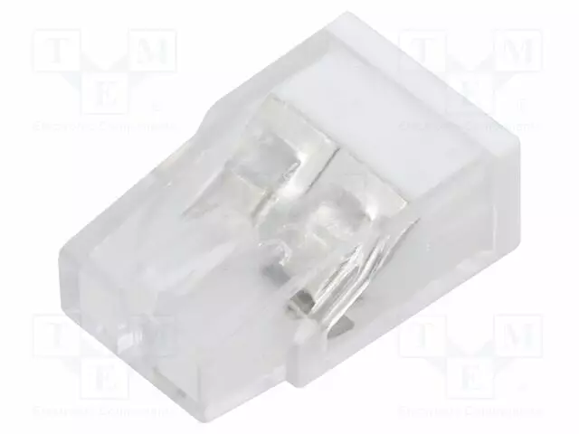 PIKALIITIN - 24A - 450V - JOHTOON - JOUSIPURISTIN - HARMAA - 1,5÷2,5MM2 - WAGO ja muut pikaliittimet - PE.4180 - 1