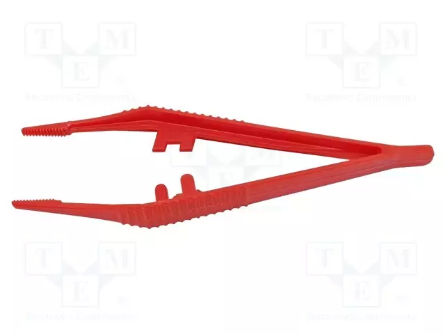 PINSETTI - 130MM - TERÄN KÄRJEN MUOTO: LITTEÄ - YLEISMALLINEN - Yleiskäyttöiset atulat ja pinsetit - BRN-05-0030 - 1