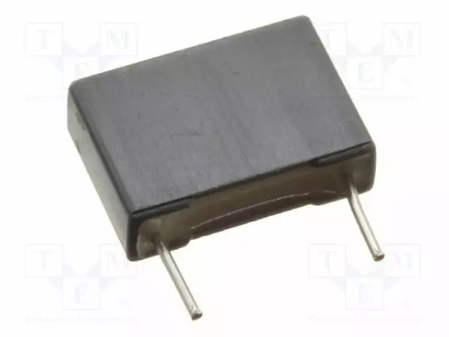 POLYESTERIKONDENSAATTORI - 1UF - 10MM - ±5% - 13X4X9MM - Muovikondensaattorit - 60DF4100506A-YAG-0 - 1