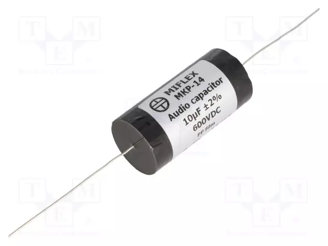 POLYPROPYLEENIKONDENSAATTORI - 10UF - 600VDC - ±2% - Ø30X62MM - THT - Kondensaattorit MKP - MKP14-10U600 - 1