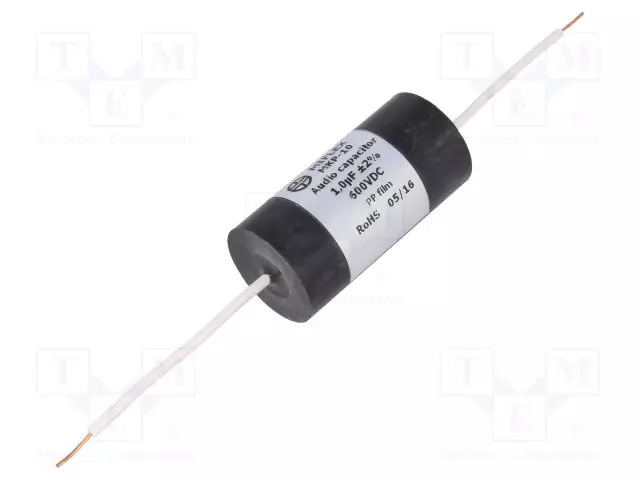POLYPROPYLEENIKONDENSAATTORI - 1UF - 600VDC - ±2% - Ø25X51MM - THT - Kondensaattorit MKP - MKP10-1U600 - 1