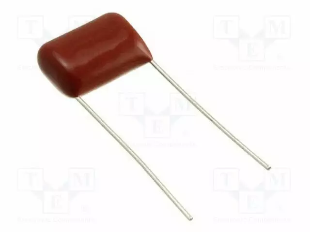 POLYPROPYLEENIKONDENSAATTORI - H: 11MM - 100NF - 250VDC - THT - MPR - Muovikondensaattorit - 104MPR250K-KNO-0 - 1