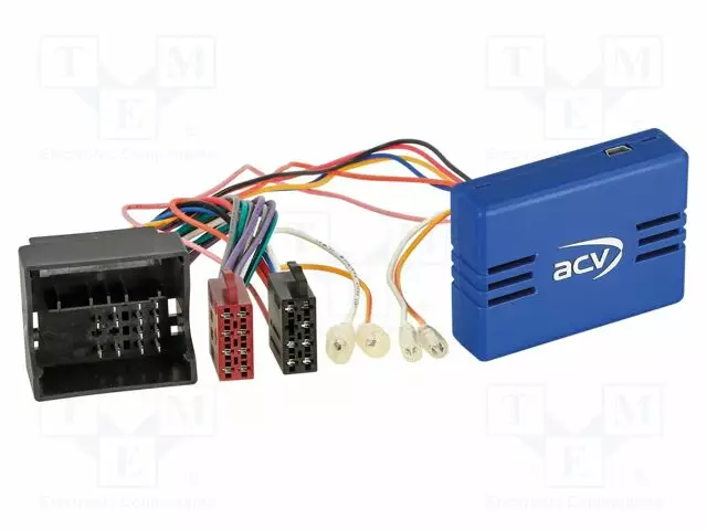 PORSCHE - ISO LIITIN 8PIN X2,JOHDOT,QUADLOCK 40PIN PISTORASIA - Adapterijohdot - 12-1323-45-15-0 - 1