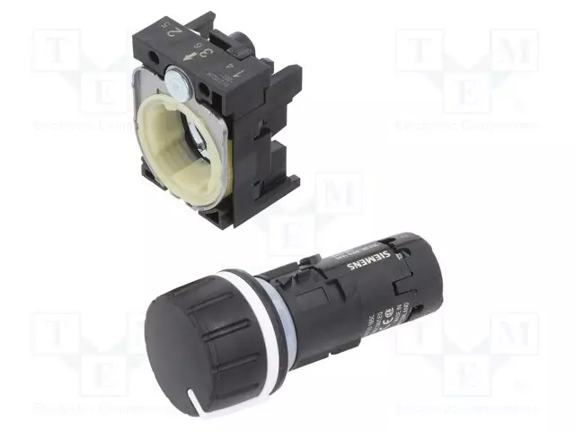 POTENTIOMETRI - 22MM - Ø22MM - IP67 - POTENTIOMETRI: YKSIKIERROS - Taulukytkimien lisävarusteet - 3SU1200-2PR10-1AA0 - 1