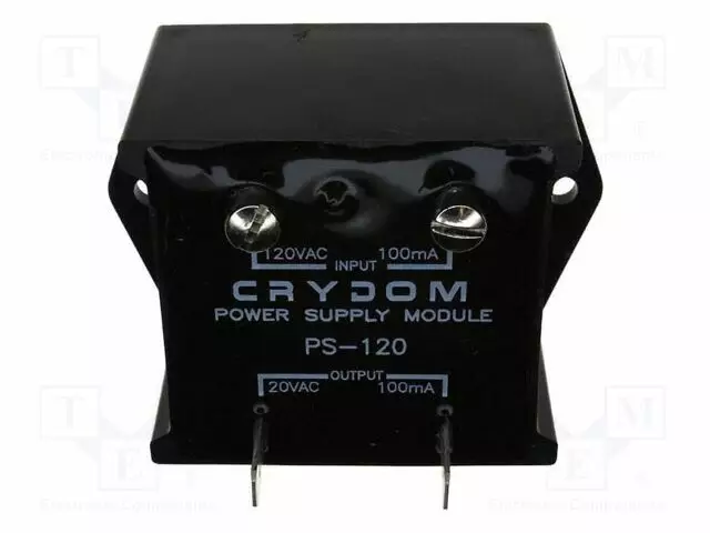 POWER SUPPLY - ON PANEL - 50.8X63.5X53.3MM - USUP: 120VAC - LPCV - Puolijohdereleet - PS120 - 1