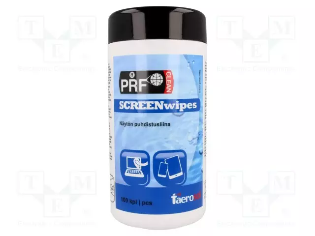 PUHDISTIN: RÄTTI - 100KPL - 140X140MM - PUHDISTAMINEN - KYLLÄSTETYT - Puhdistuskemikaalit ja aerosolit - PRF-SCREENWIPES100 - 1