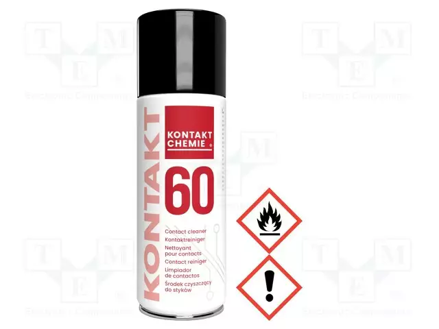 PUHDISTUSAINE - KONTAKT60 - 400ML - AEROSOLI - PURKKI - PUNAINEN - Puhdistuskemikaalit ja aerosolit - 60400 - 1